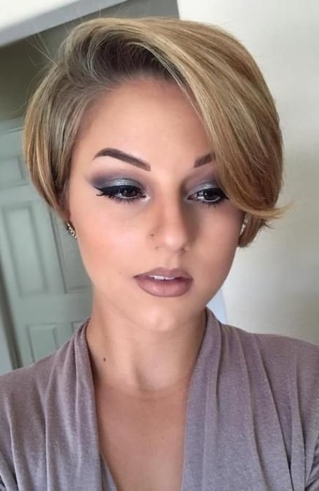 Wavy Pixie Bob Haircut (1)