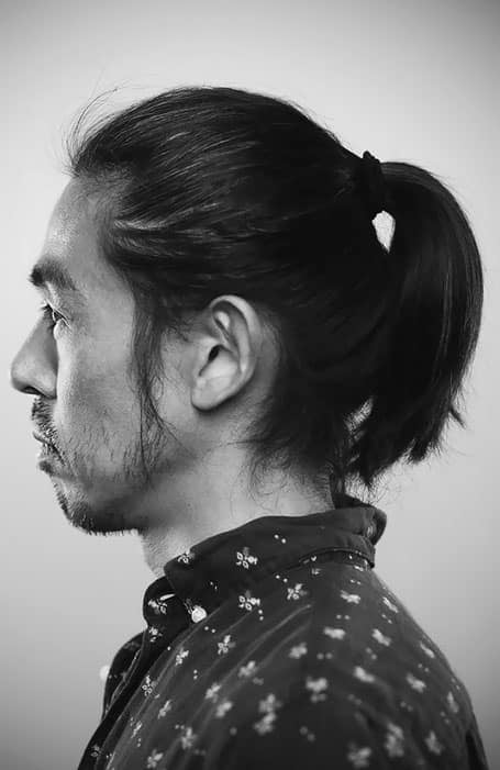 Asian Men Ponytail