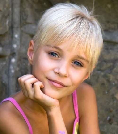 Classic Pixie Haircut Little Girl Kid