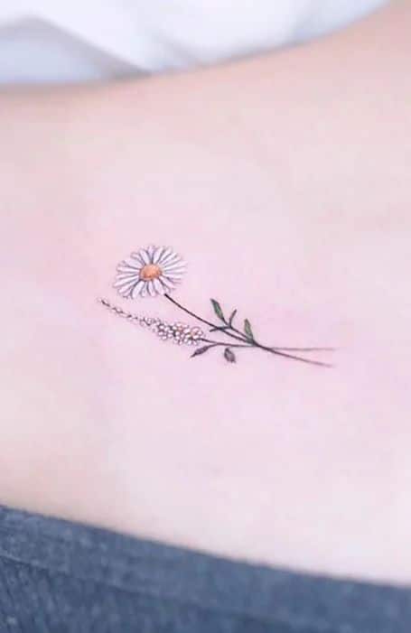 Daisy Tattoo 1