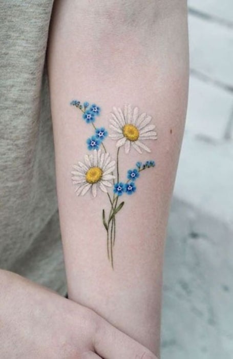 Daisy Tattoo (1)