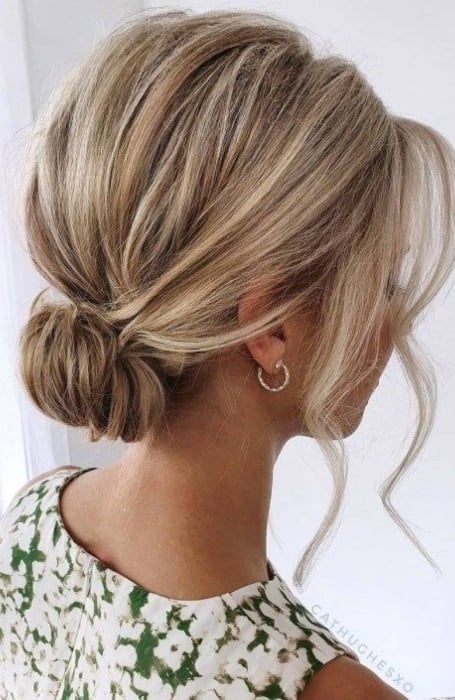 Easy Bun Hairstyle