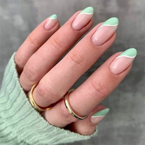 17 Trendy Round Nail Ideas for Fall 2023 - thepinkgoose.com | Round nails,  Stylish nails designs, Round nail designs