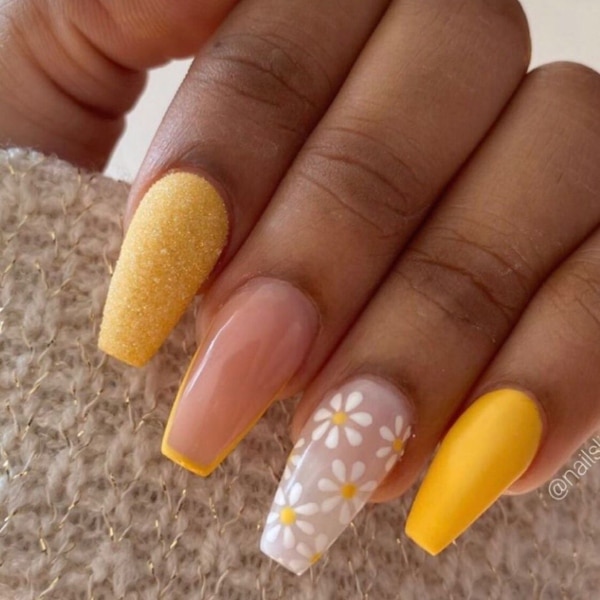 Marigold Yellow Nail