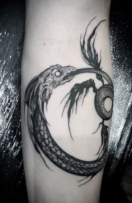 Ouroboros Tattoo (2)