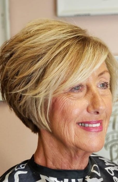 33+ Classy & Simple Short Hairstyles for Older Women - Sensod