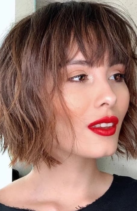 Short Bob With Bangs