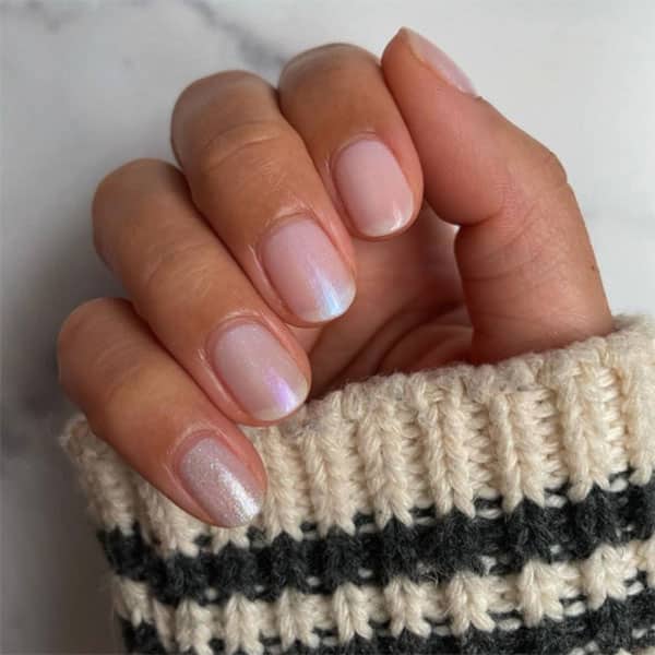 Short Round Nails