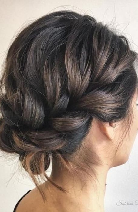 Side Braid Updo (1)