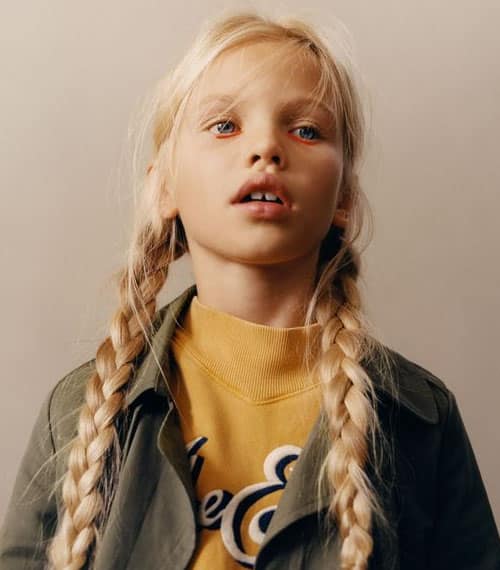 Side Braids Kids