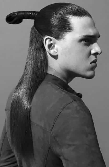 Sleek Ponytail With Long Hair