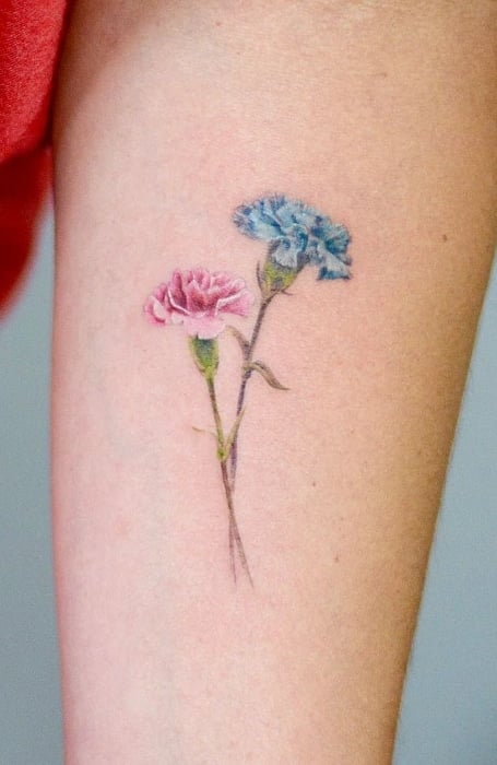 Birth Flower Tattoo (2)