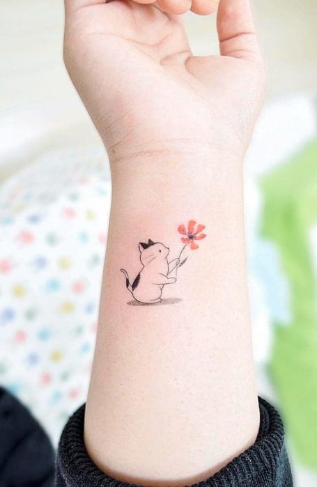 Cat Tattoo For Women
