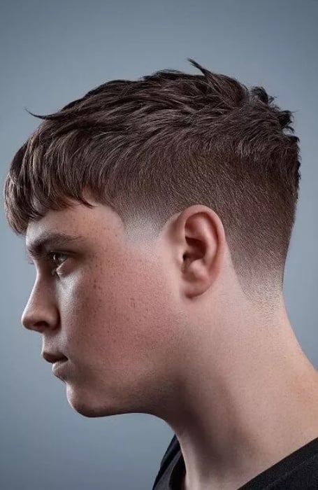 Low Taper Fade Haircut For Men | At Length by Prose