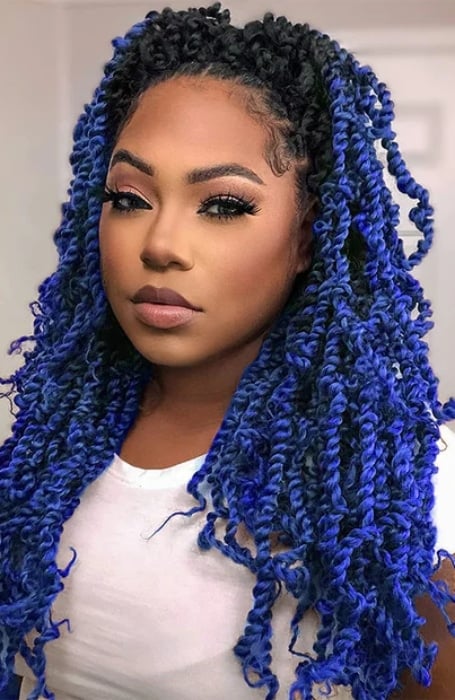 Blue Passion Twists