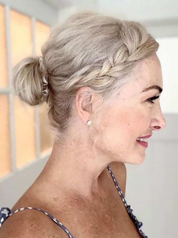 Braided Hairstyles For Women Over 60n
