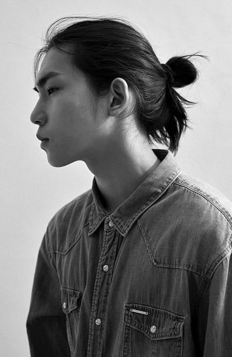 Korean Man Bun