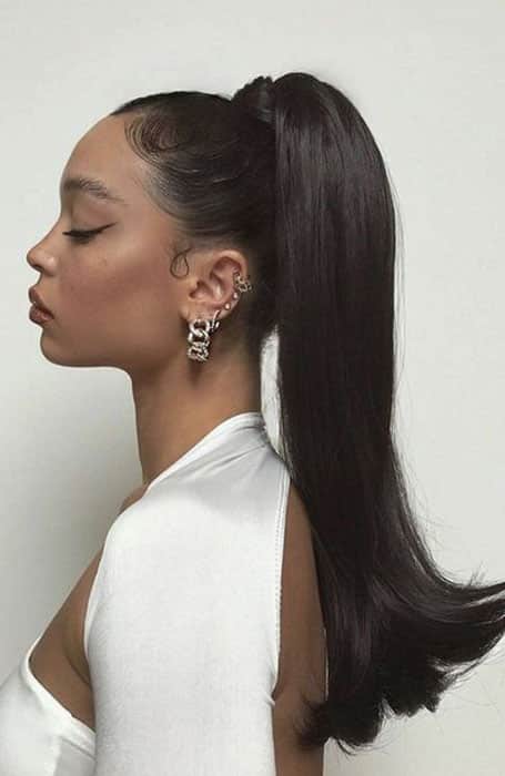 The Secret to a High Ponytail for Short Hair - Hairstyles Weekly