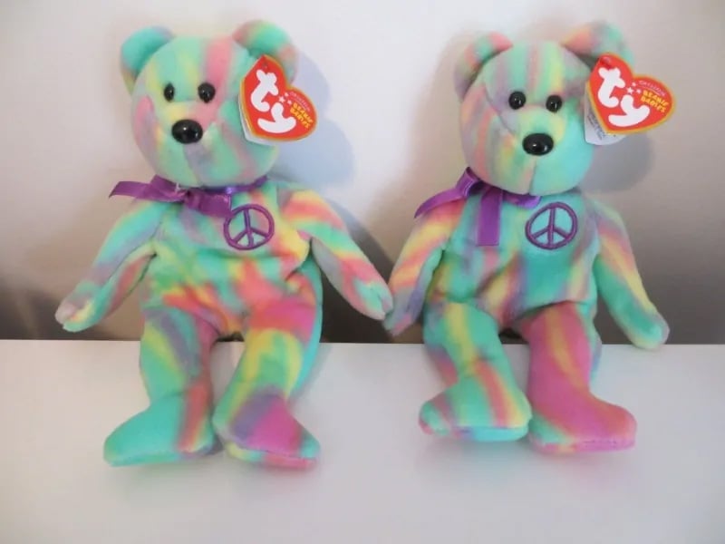 Most Expensive Beanie Babies Peace The Bear