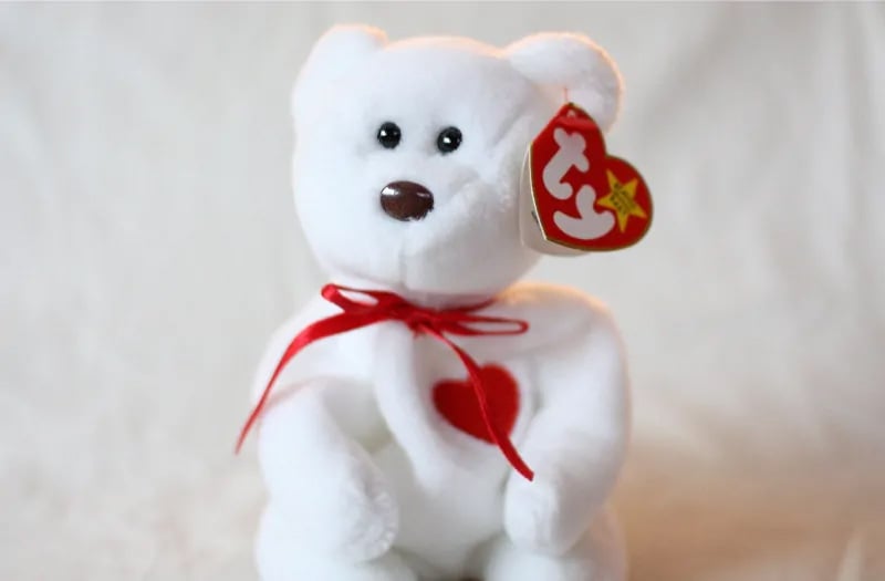Most Expensive Beanie Babies Valentino The Bear
