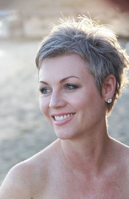 Natural Grey Short Pixie (1)