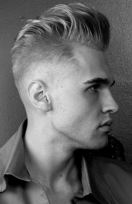 Pompadour Bald Fade