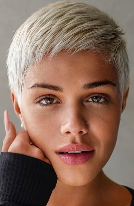 Short Pixie For Fine Hair