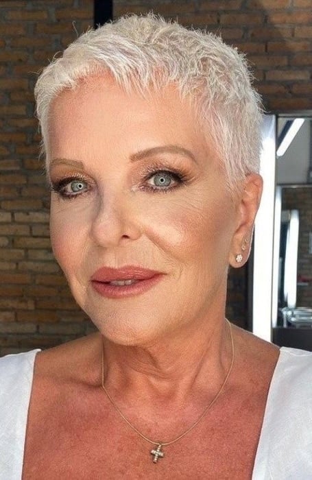 Short Pixie For Older Women