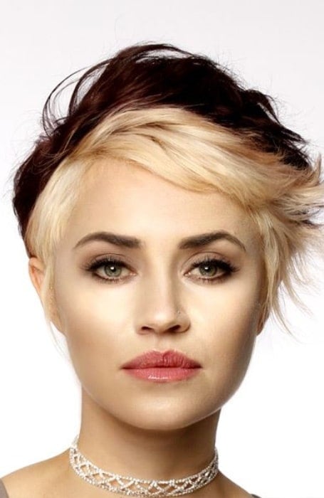 Short Two Tone Pixie