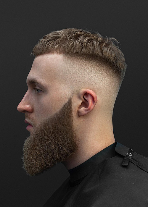 Skin Fade With Textured Crop