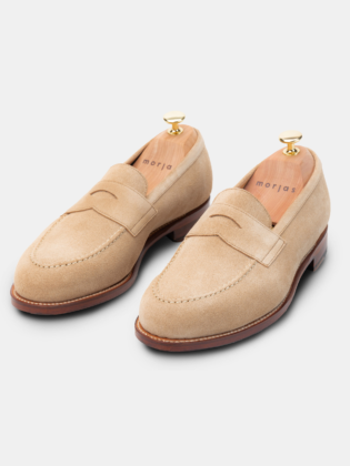 74 7a4324b144 Morjas The Penny Loafer Sand Suede 2 V2 Png Full