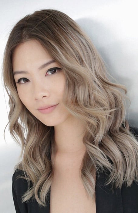 Asian Balayage Hair Color