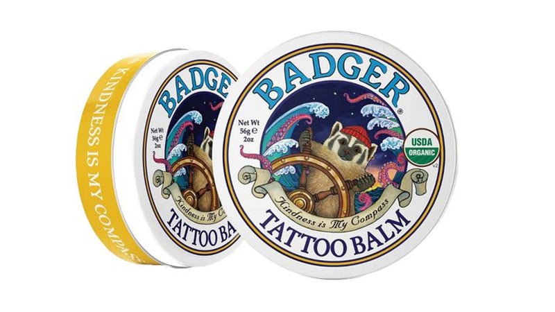 Badger Tattoo Balm Tattoo Aftercare 