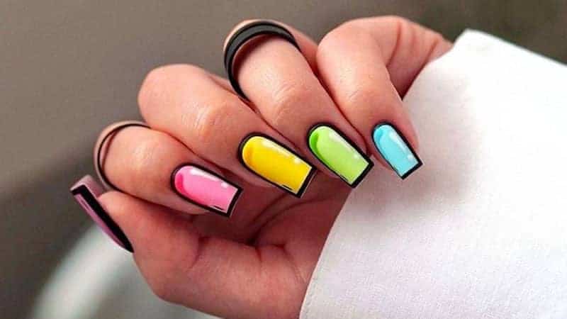 1. "Bright and Bold Gel Nails for Summer" - wide 9