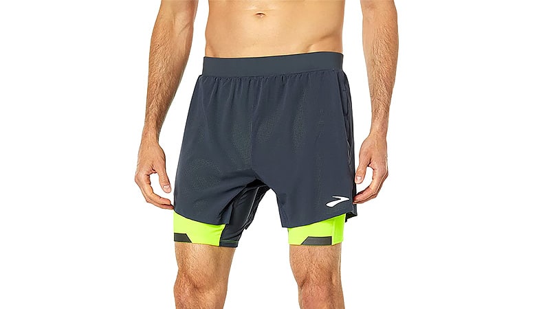 Brooks Run Visible 5 2 In 1 Shorts