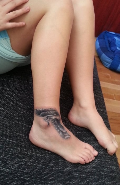 Egyptian Foot Tattoo (1)