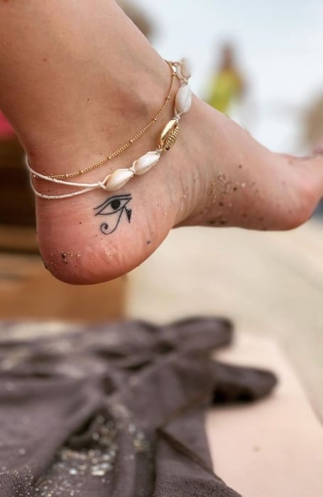 Egyptian Foot Tattoo