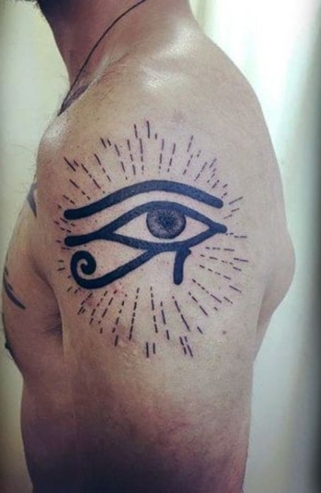 Egyptian Sun Tattoo