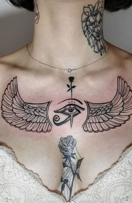 Egyptian Tattoo Chest