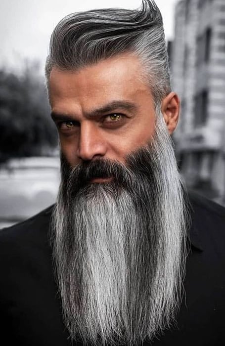 Long Two Tone Beard