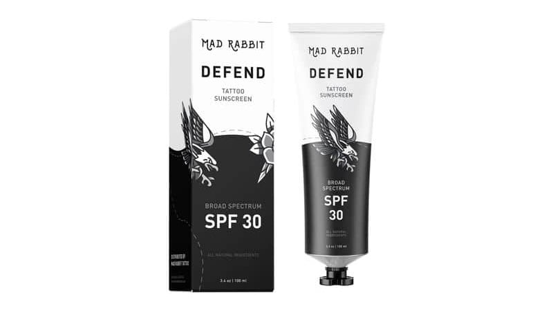 Madrabbit Defend Tattoo Sunscreen Tattoo Aftercare