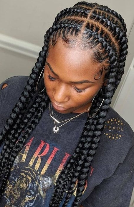 35 Beautiful Braided Updos For Black Women