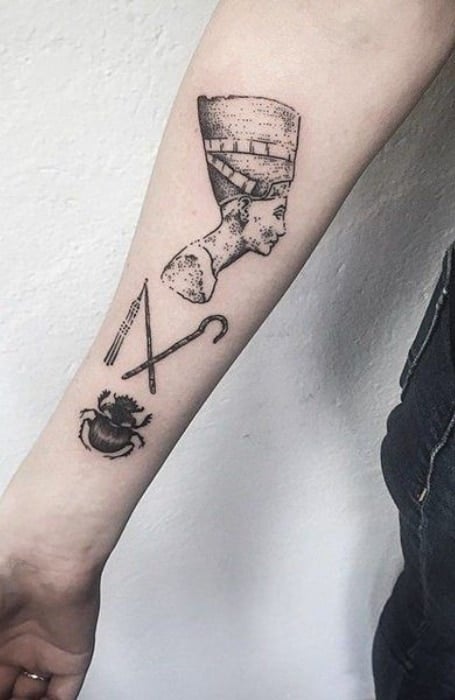 50 Egyptian Tattoo Design Ideas and Meaning - The Trend Spotter 50 Egyptian Tattoo Design Ideas and Meaning - The Trend Spotter