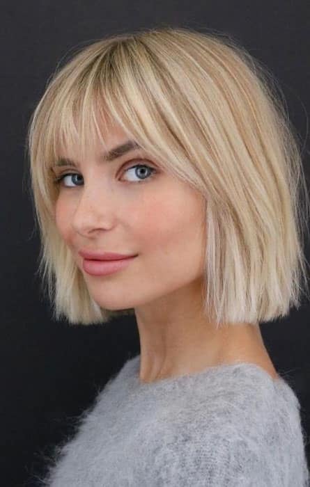 Wispy Bangs With Short Hair