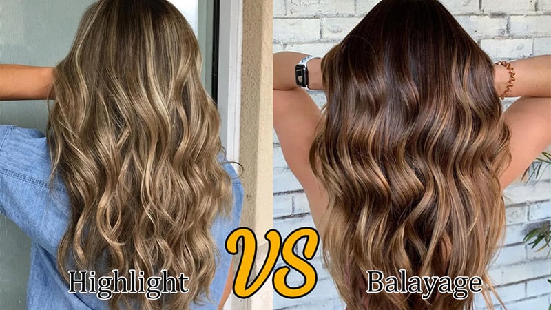 Highlight Vs Balayage