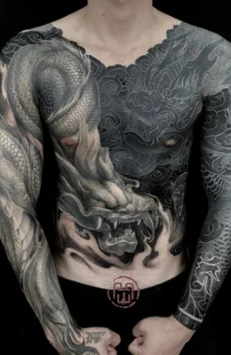 Chinese Cloud Tattoo