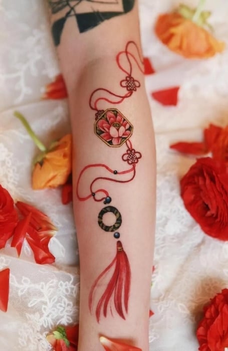 Chinese Knot Tattoo