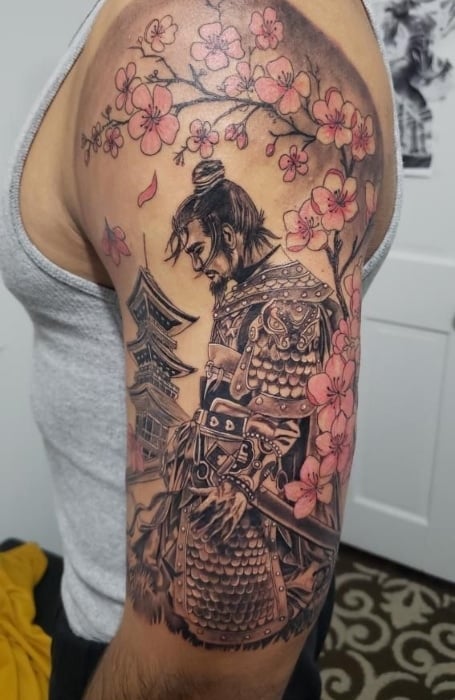 Chinese Warrior Tattoo