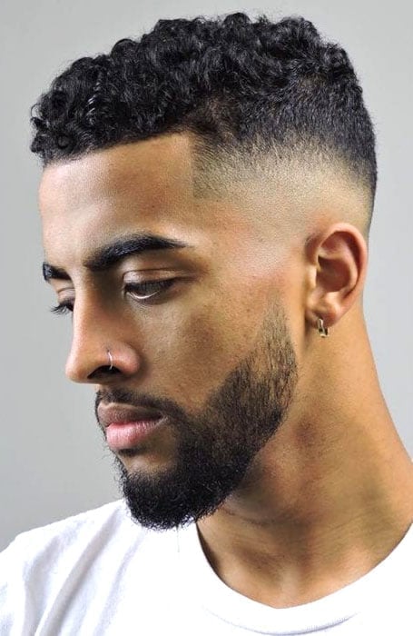 37 Modern Curly Hair Fade Haircuts To Copy in 2023