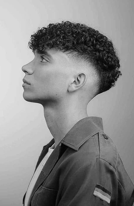 Curly Taper With Tight Curls